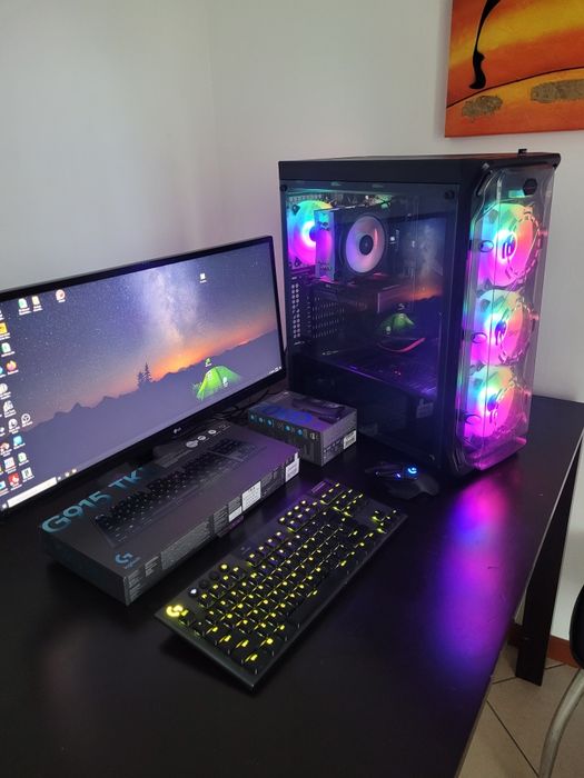 PC Gaming | i7 | RTX 5060 | Monitor | Periferice Premium