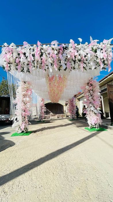 Скидкада Оформления afarmleniya tõy va beshik to'y bezatish xizmati