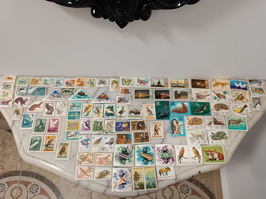 Сет от 95 марки с животни за 50 лв. общо