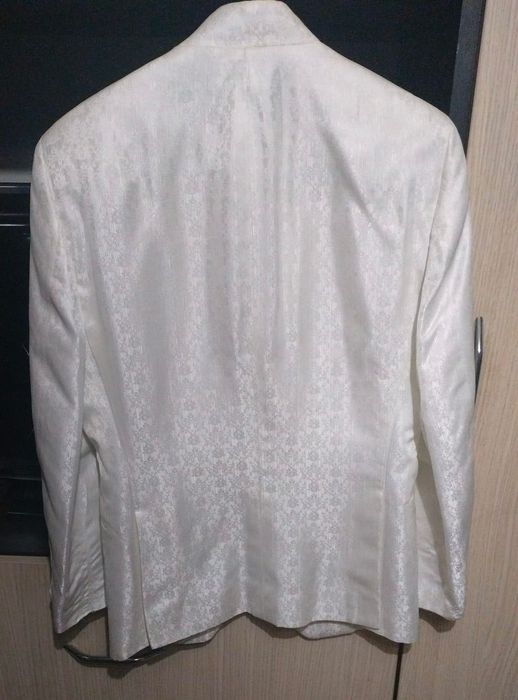 Set Lux Filip Cezar Sacou Brodat + Vestă – Stare Impecabilă (Bespoke)