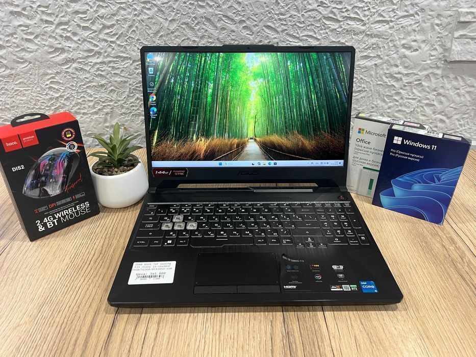 Игровой ноутбук Asus Tuf Gaming F15/Core i5-11400H/16GB/512GB/RTX3050