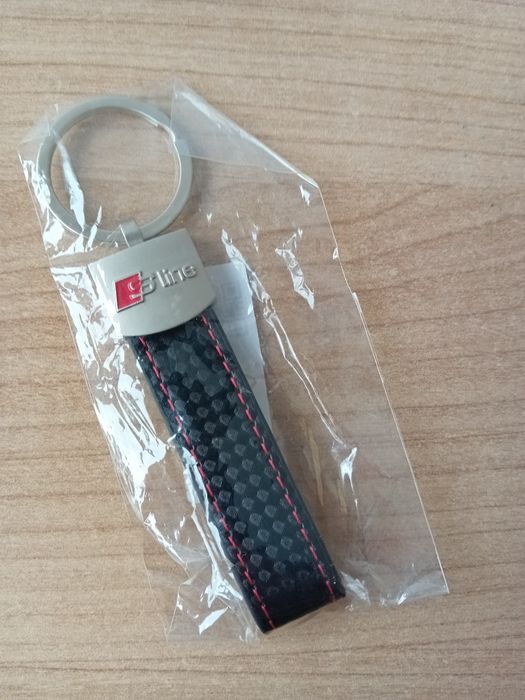 Breloc nou audi sline s line metal piele elegant office business smart