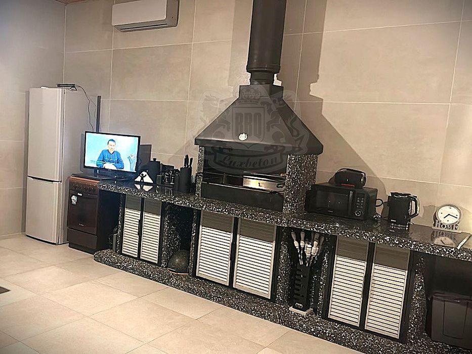 Тастан жасалған барбекю — мангал