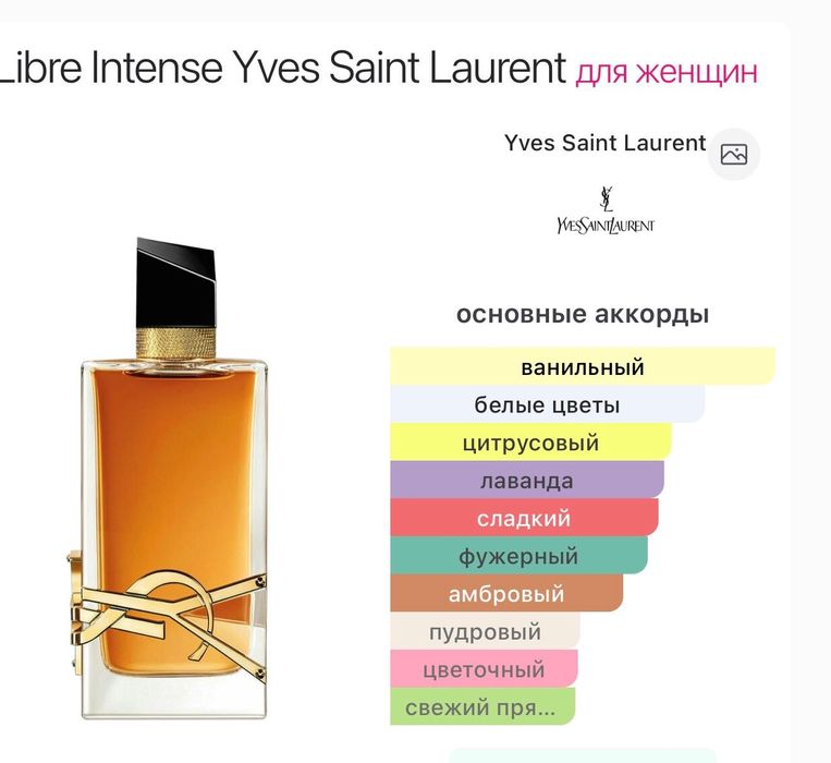 YSL Libre Intense