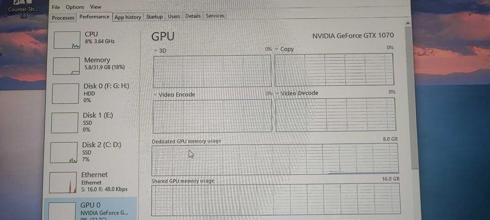 Геймърски компютър и монитор ASUS