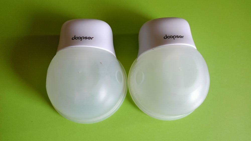 Set doua  pompe de san electrice Hands-Free Doopser portabile că noi