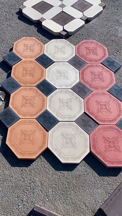 Перегородка, сплитерный блок, брусчатка