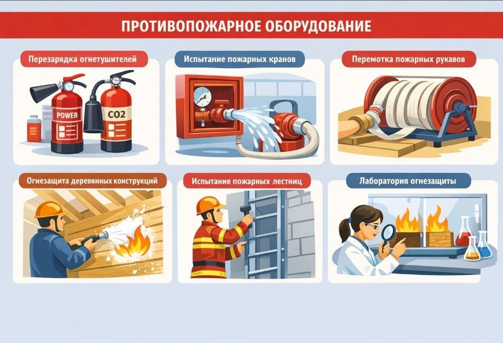 Продажа и перезарядка огнетушителей