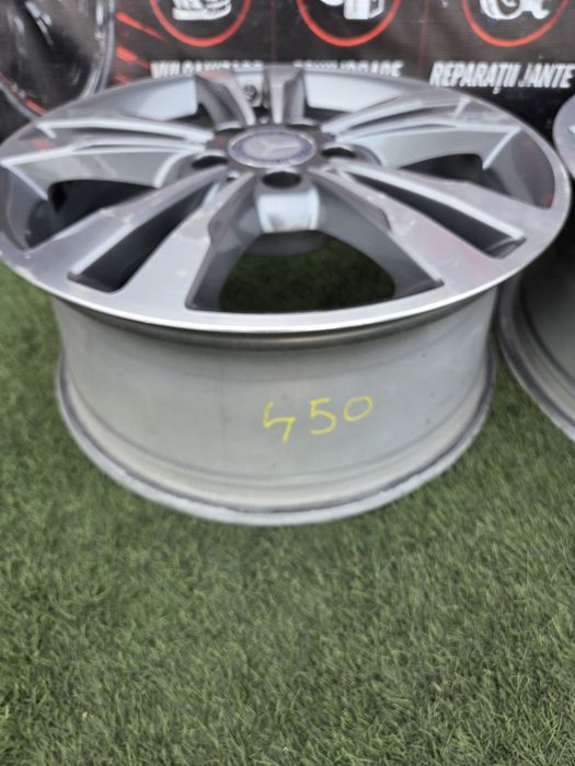 Doua jante Mercedes R 17 5x112, C class, E class