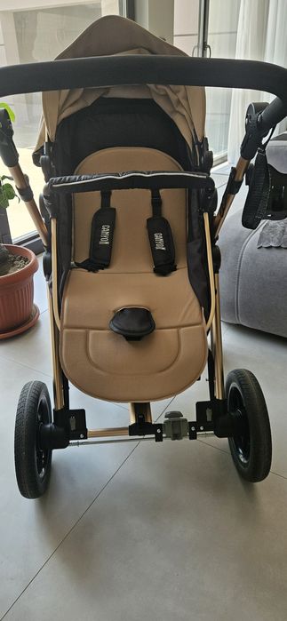 Бебешка и детска количка със сенник и две положения на коша