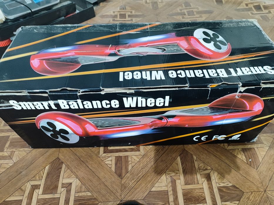 Гироскутер в упаковке