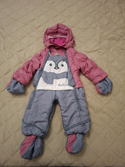 Зимний комбинезон на девочку