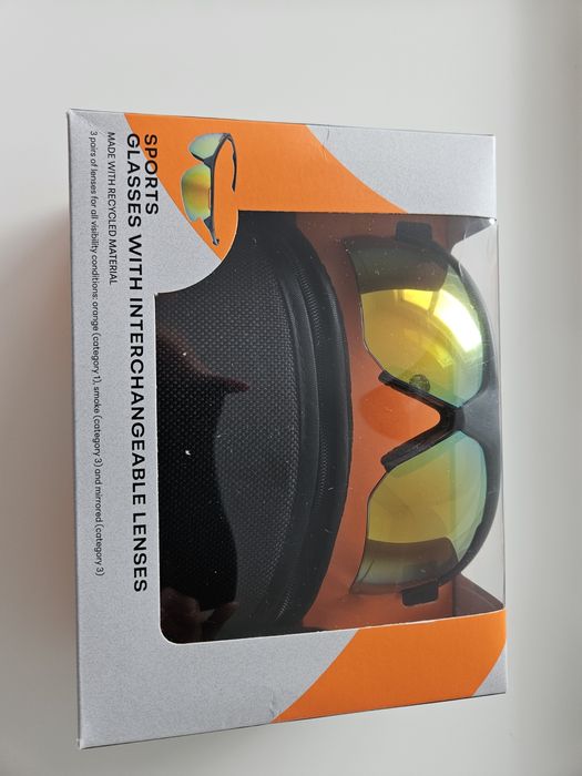 Ochelari de soare sport cu lentile interschimbabile