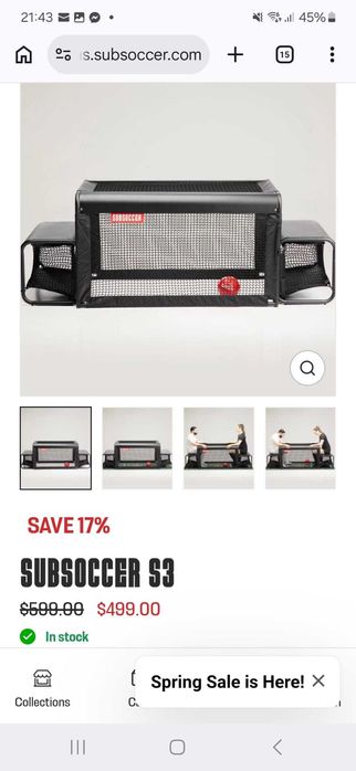 Masa/joc SUBSOCCER S3/ SubFotbal , cumpărată nouă și folosită o singură dată