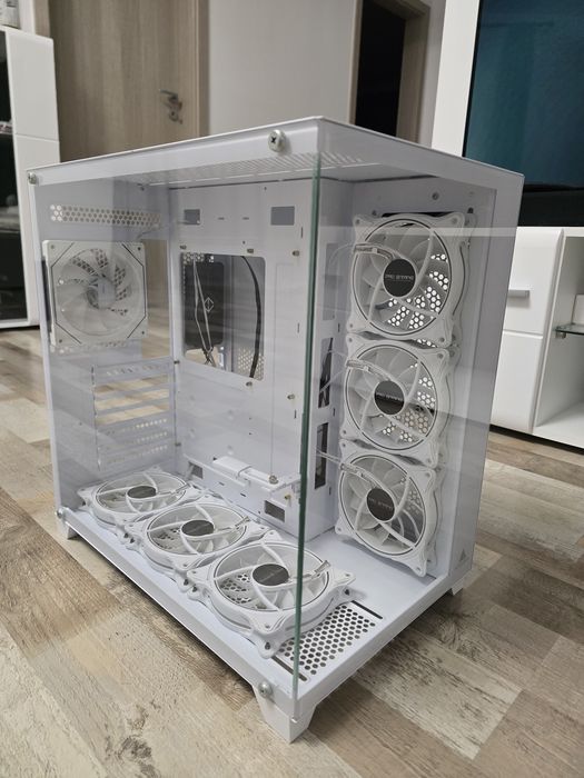 Carcasa Acvariu Acegeek Mercury R425 cu 7 ventilatoare si FanHub