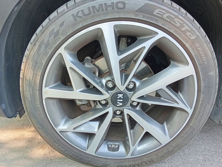 Schimb jante KIA 18' cu jante KIA 16'
