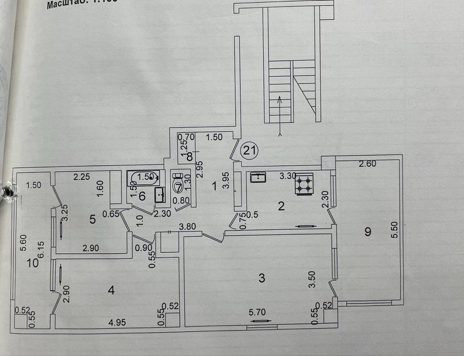 | 86м² ФАРХАДСКИЙ 2 Балкон 3/6/9  РАЗДЕЛКА Чиланзар 23кв продаётся