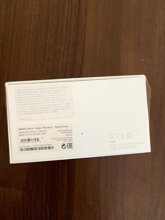 Мышка Magic Mouse 2 space gray