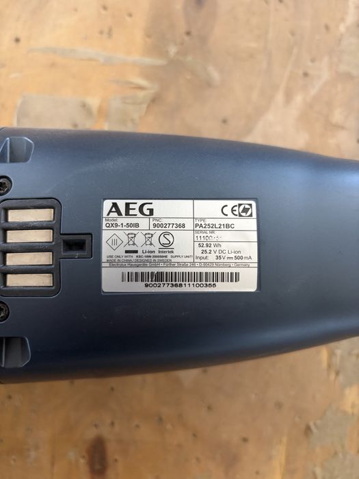 прахосмукачка aeg qx9 за части.