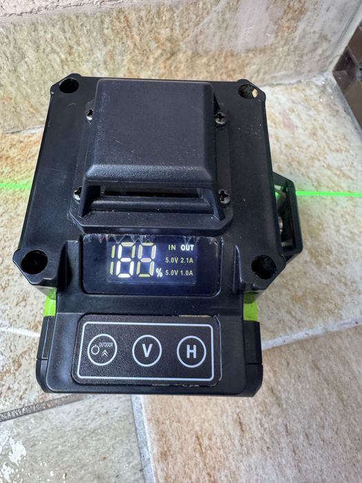 Laser 360 cu accesorii , lumina verde