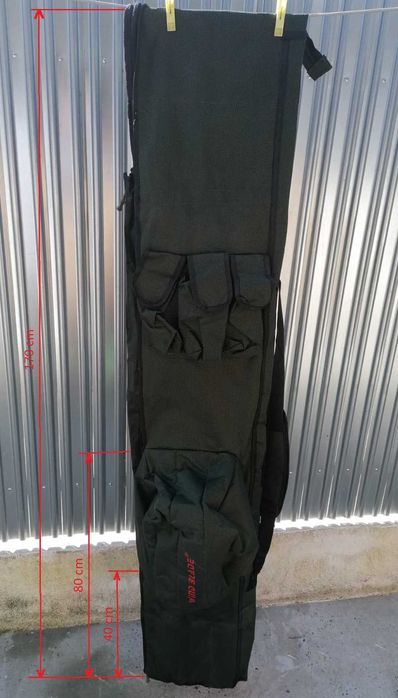 Vand 3 Huse Wind Blade Carp, 1 Compartiment Pentru 3 Lansete Complet Echipate