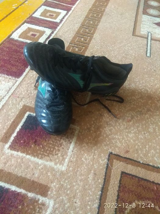 БУТСЫ Mizuno чёрные