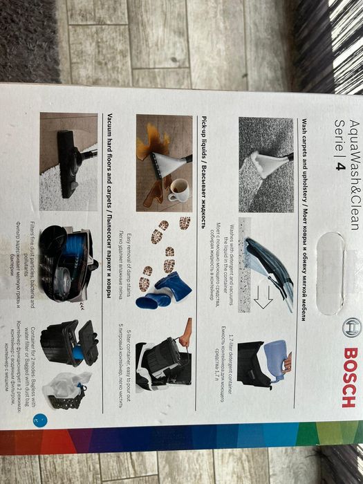 Aspirator Bosch AquaWash&Clean