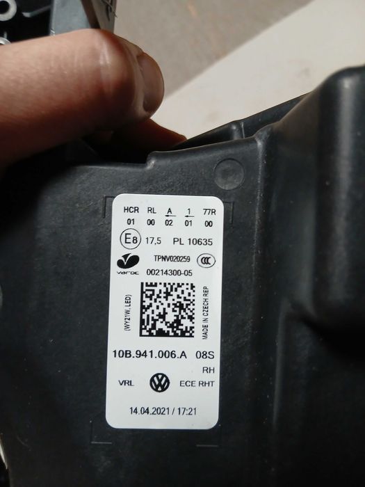 Фар фарове VW ID3