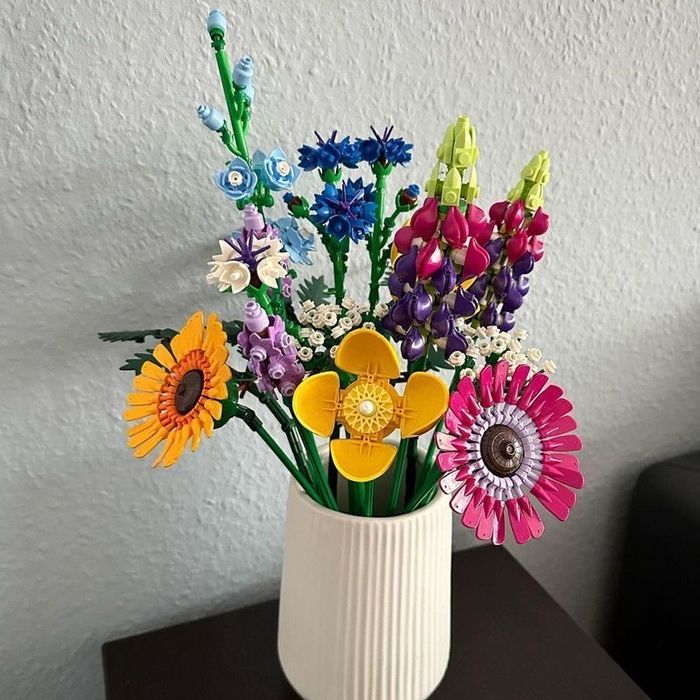 Лего цветы!