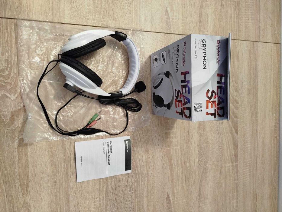 Продам наушники Defender Gryphon HN-750 White