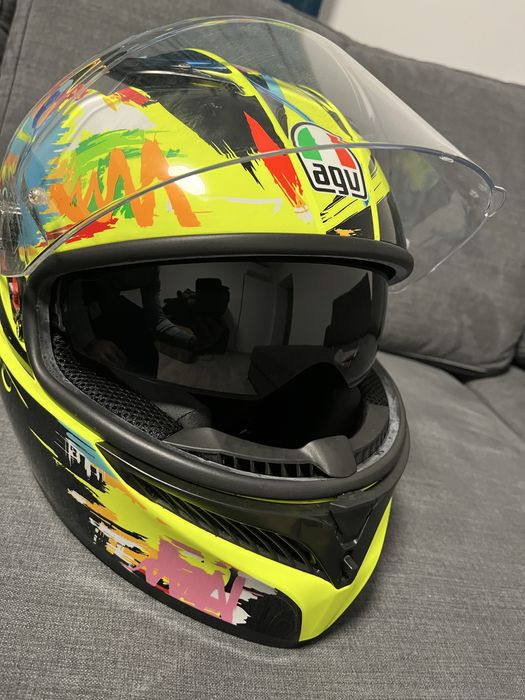 Casca moto AGV K3 Rossi Winter Test