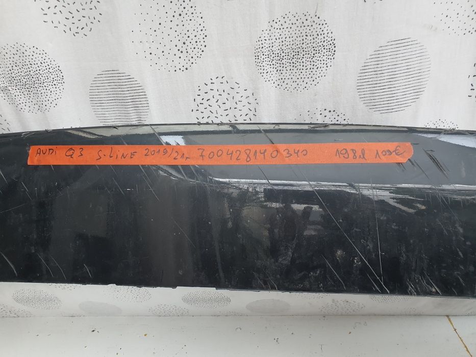 Предна броня лайсна Audi Q3 S Line 2019/22г