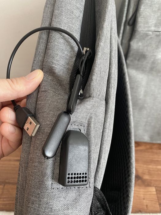 Рюкзак новый серый