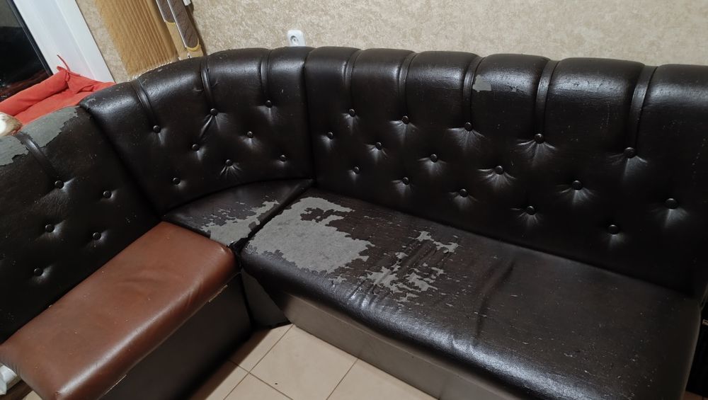 Диван угловой на кухню