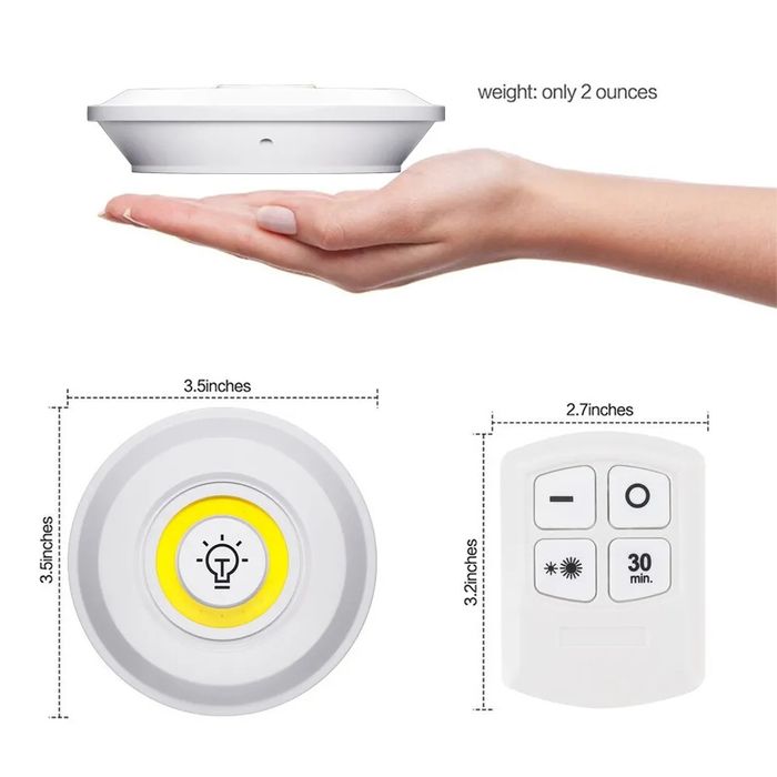 Spoturi cu leduri și telecomandă