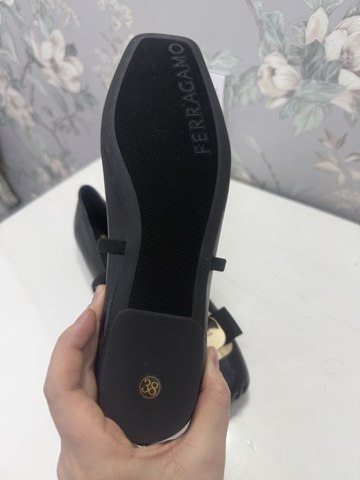 Балетки женские черного цвета