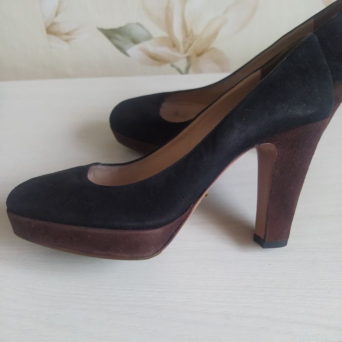 Туфли замшевые  PRADA