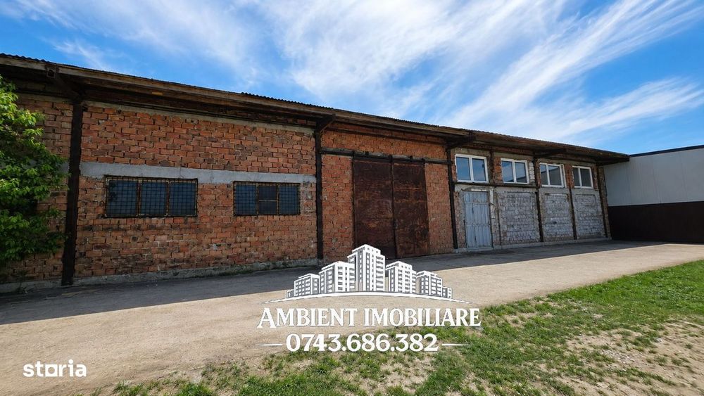 HALĂ DEPOZITARE sau ATELIER, teren 310 mp, VASLUI - zona Industrială;
