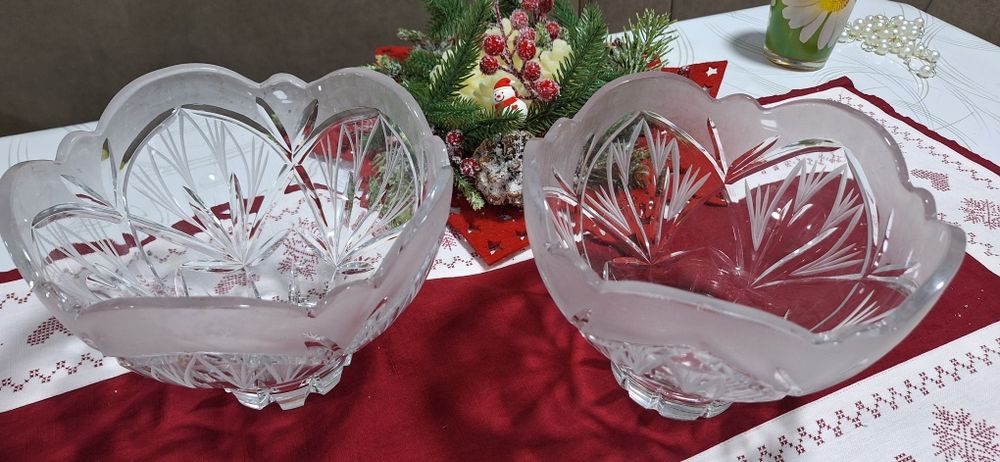 Ваза советский хрусталь 2шт