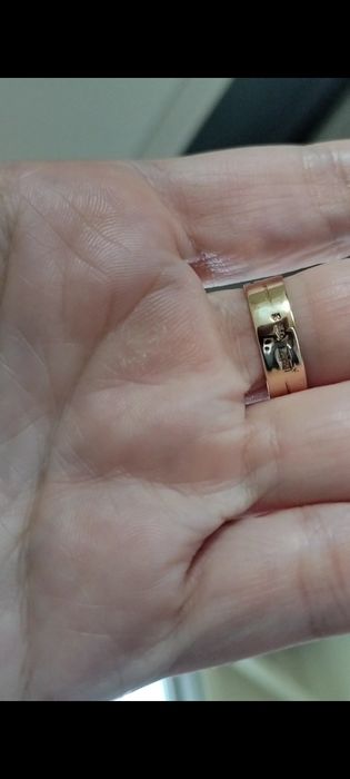 Советское винтажное кольцо 750 пробы