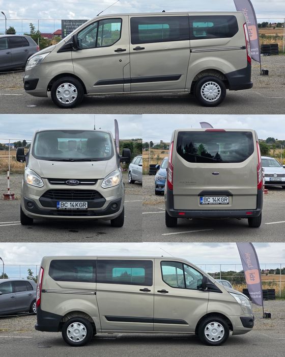 Ford tourneo custom 8 locuri 2.2 diesel rate A/C fata spate
