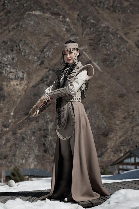 Батырлар садакшы Батыры томирис лучницы