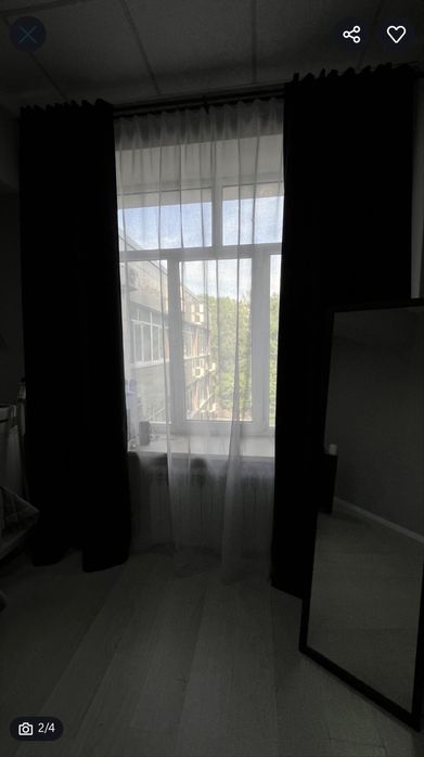 Шторы ikea и тюль