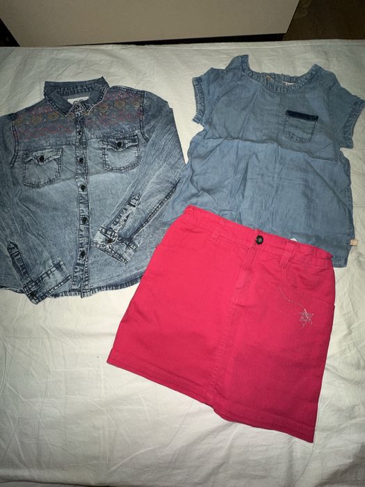 Лот дрехи за мамиче до 128 см. Цената е за всичко