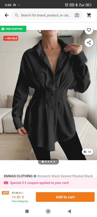 Нови ризи с етикет или като нови XL/L размер 3-9 ерво