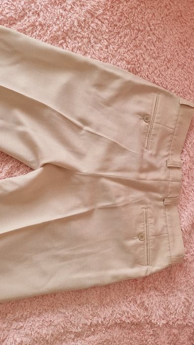 Классические светлые брюки р.50