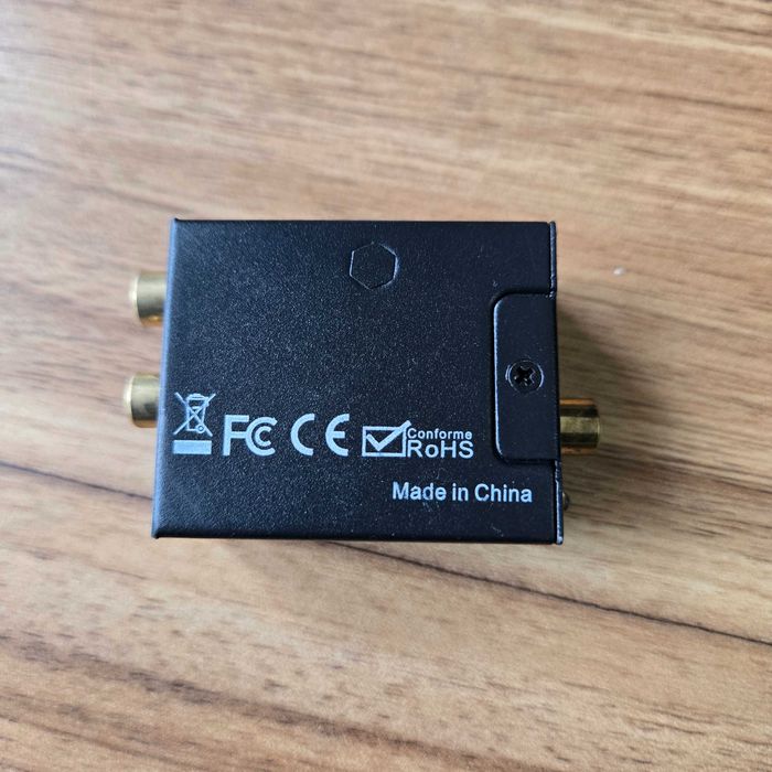 Коаксиальный и оптический SPDIF аудио конвертер в RCA