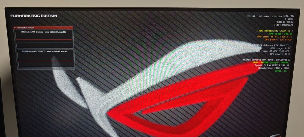 Asus  Rtx3060 TI Rog Strix 8gb Lhr