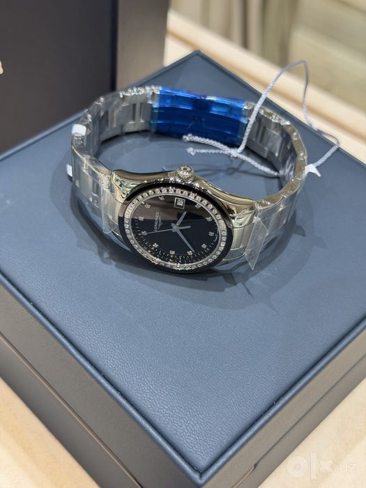 Швейцарская роскошь: Женские  Longines Conquest Classic с бриллиантами