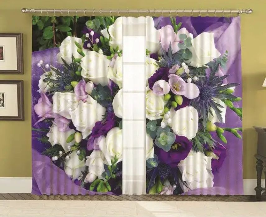 Фотошторы новые комплект